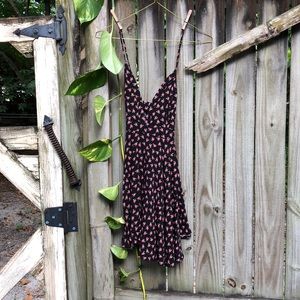 Black Rose Cocktail Dress